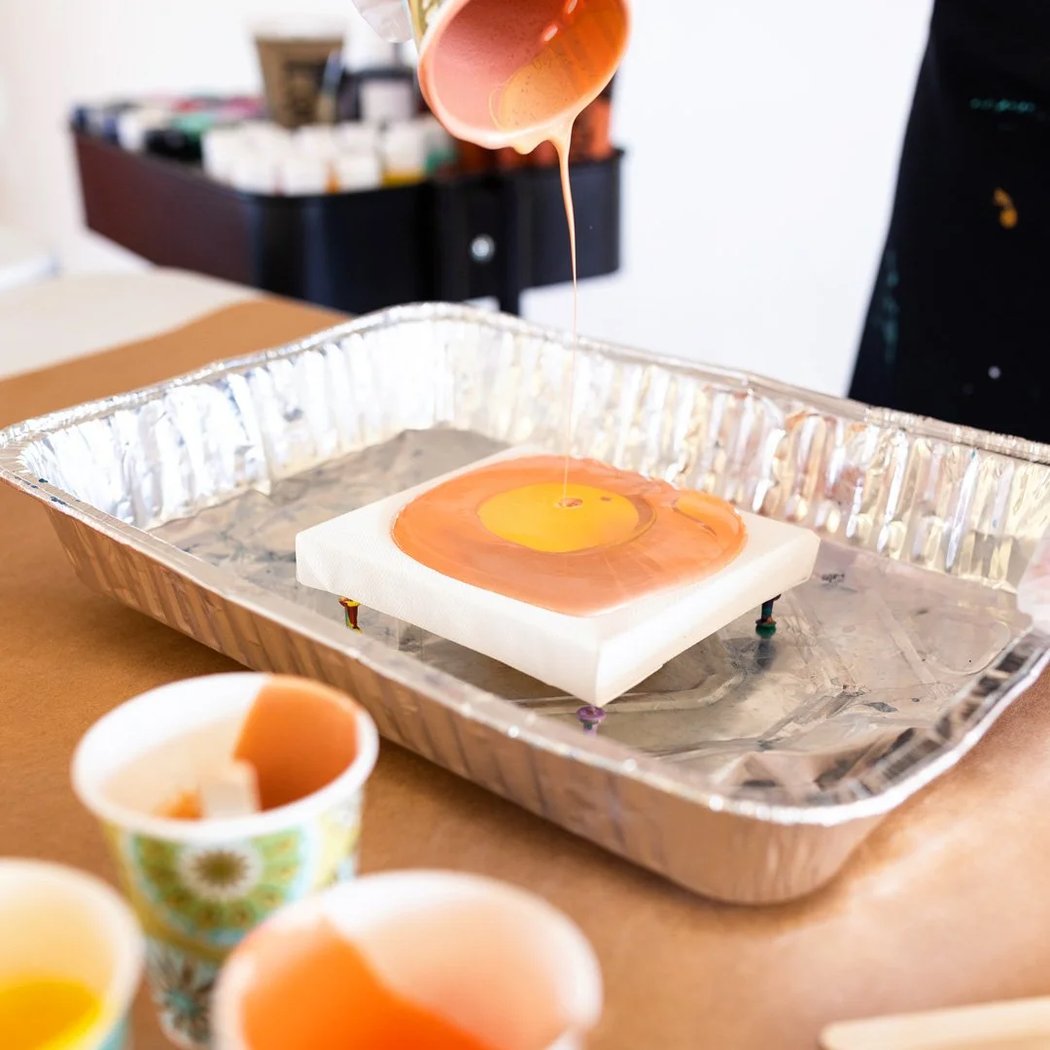 Acrylic Pour Painting Workshop 2